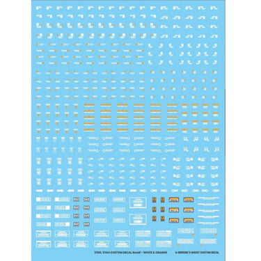 G-Rework CAU-01 Premium Decal for Caution White & Yellow No.01
